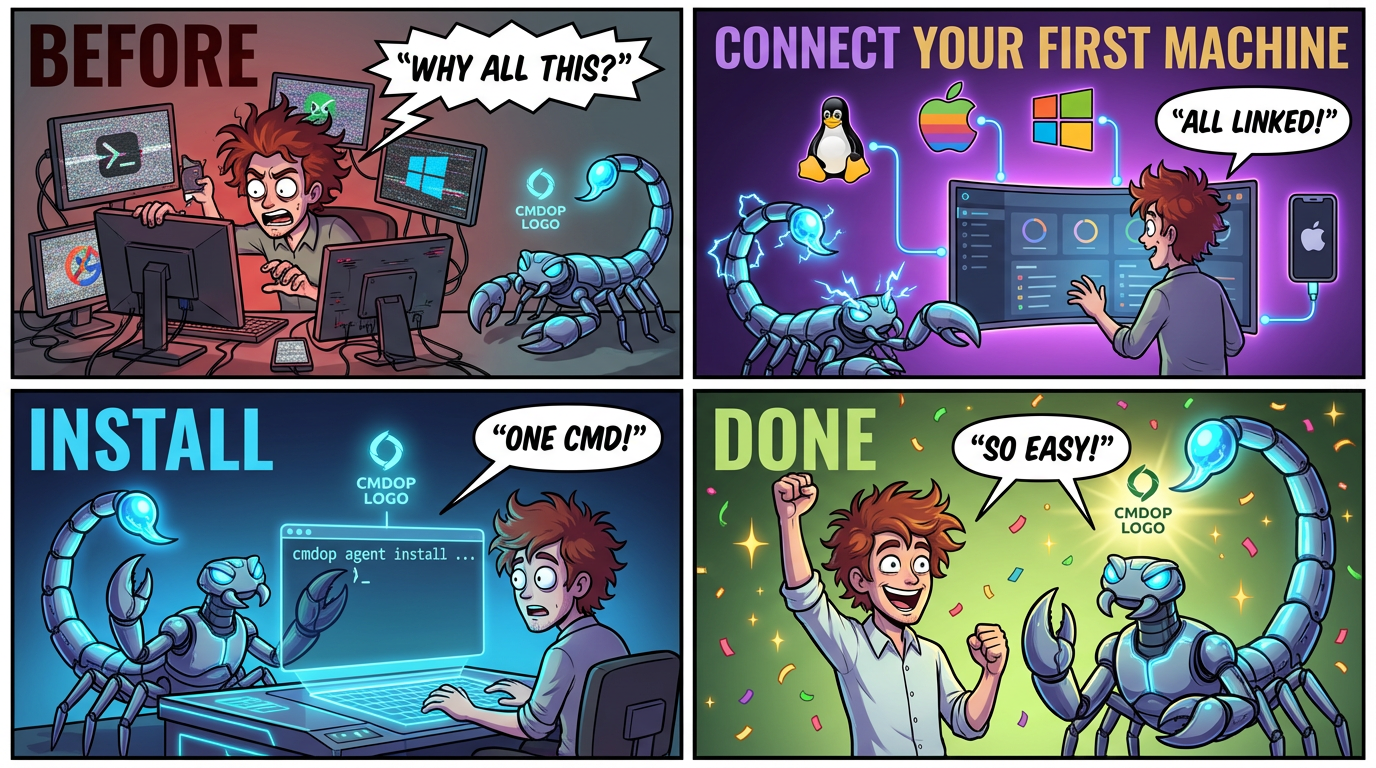 Connect Your First Machine